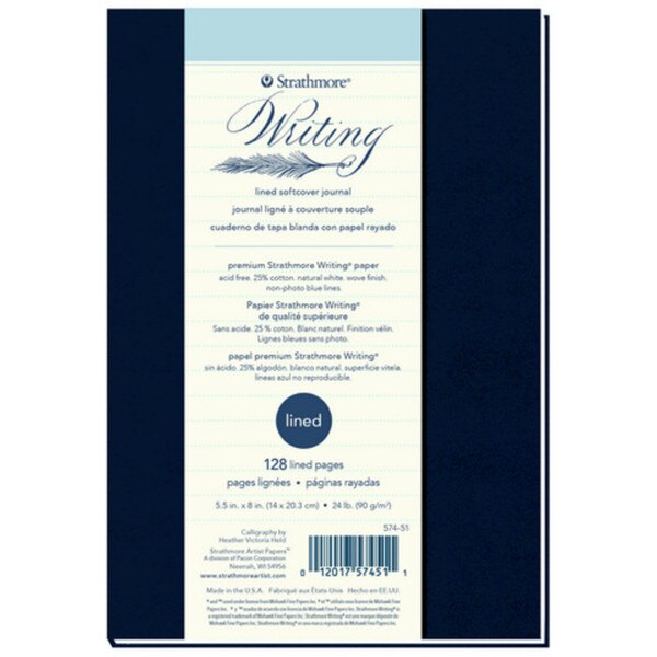 Strathmore Writing Lined Journal 5.5inch x 8inch